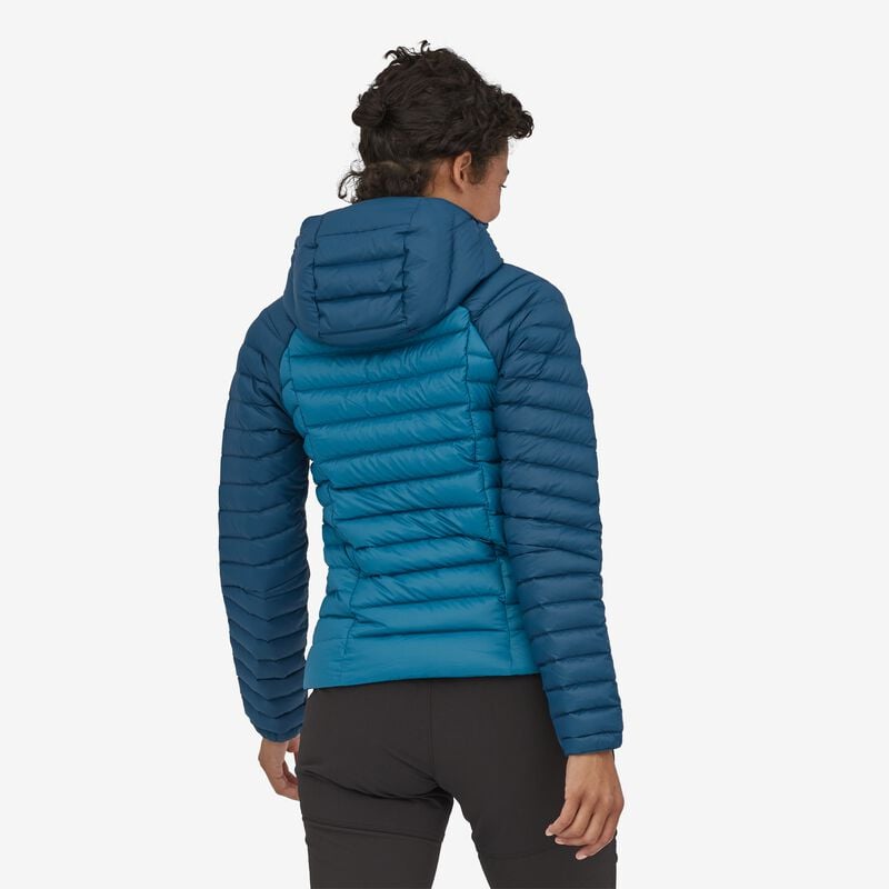 Patagonia Women's Down Sweater Hoody - Wavy Blue