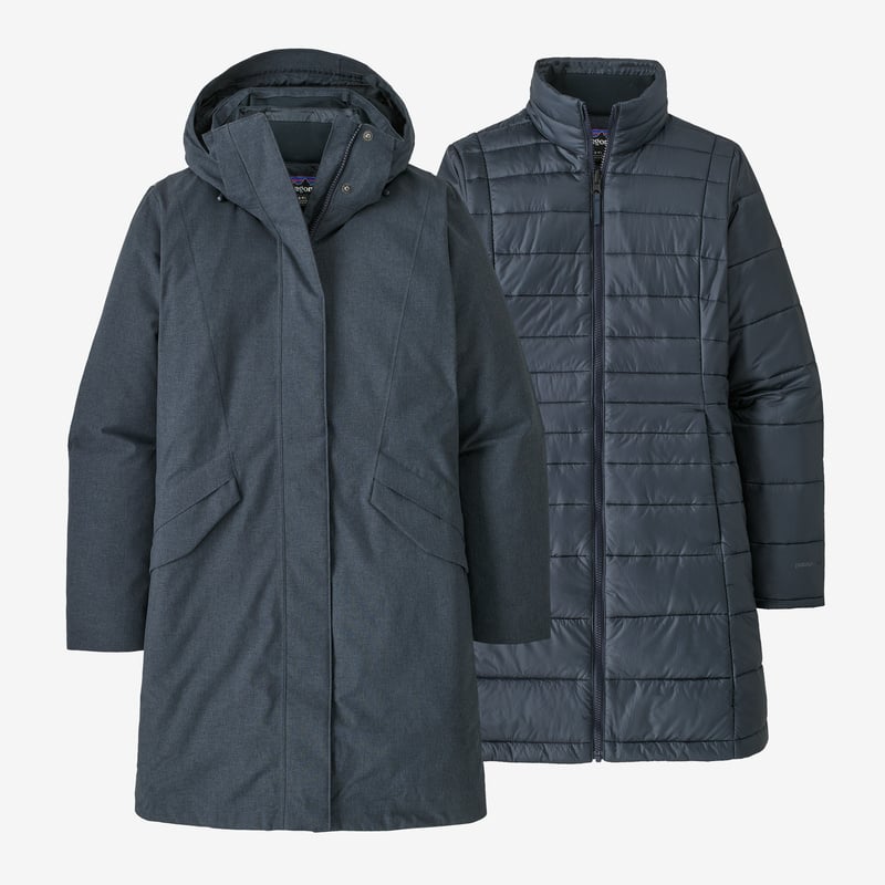 Patagonia Women's Vosque 3-in-1 Parka - Smolder Blue