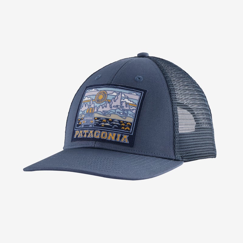 Patagonia Summit Road LoPro Trucker Hat - Dolomite Blue