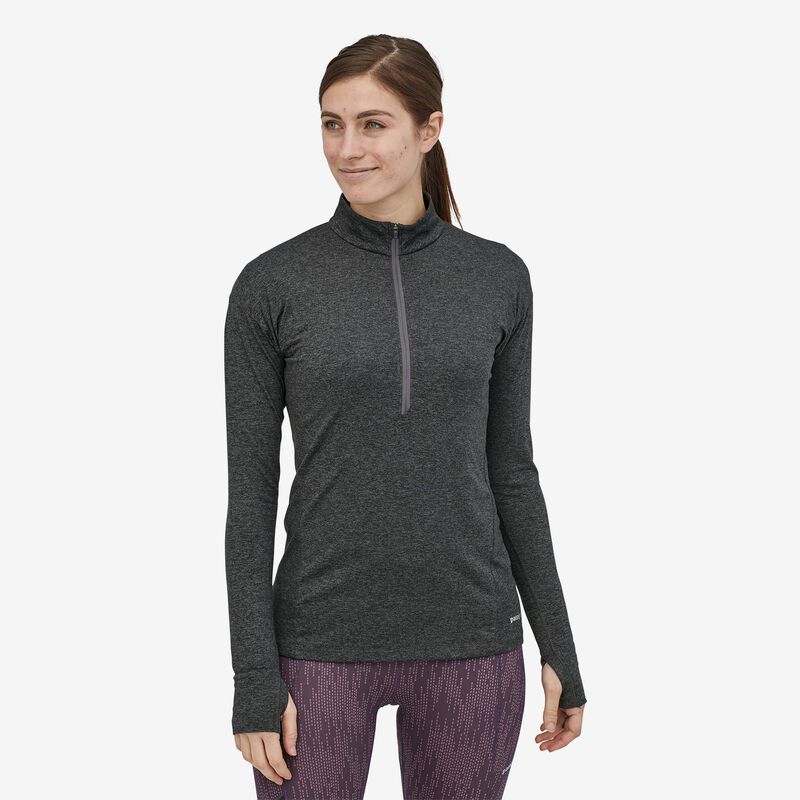 Patagonia Women's Seabrook Zip-Neck - Forge Grey