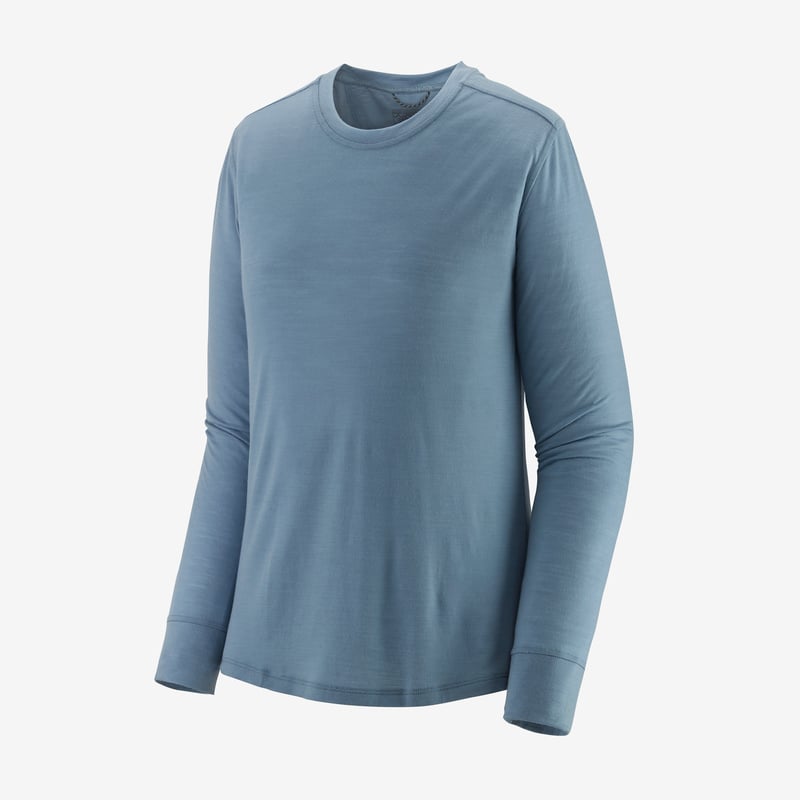 Patagonia Women's Long-Sleeved Capilene® Cool Merino Shirt - Light Plume Grey