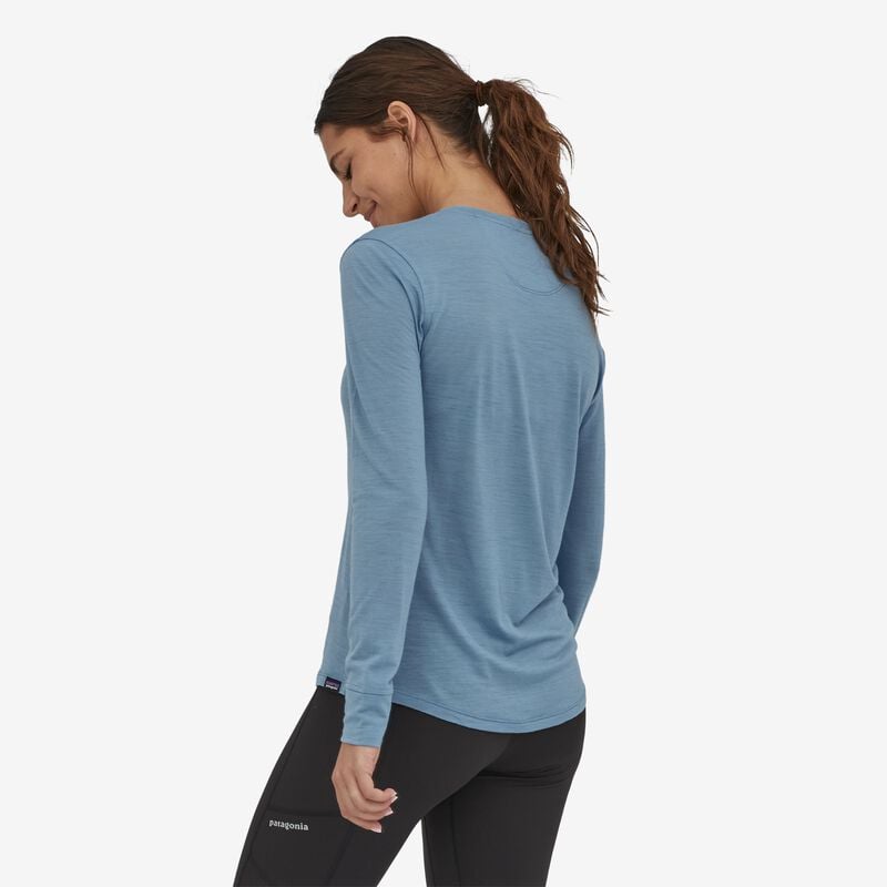 Patagonia Women's Long-Sleeved Capilene® Cool Merino Shirt - Light Plume Grey
