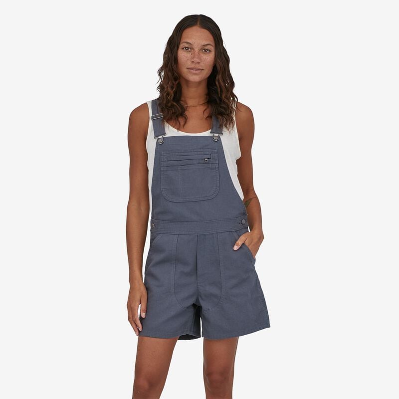 Patagonia Women's Stand Up® Overalls - 5" - Smolder Blue