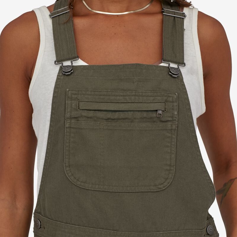 Patagonia Women's Stand Up® Overalls - 5" - Smolder Blue