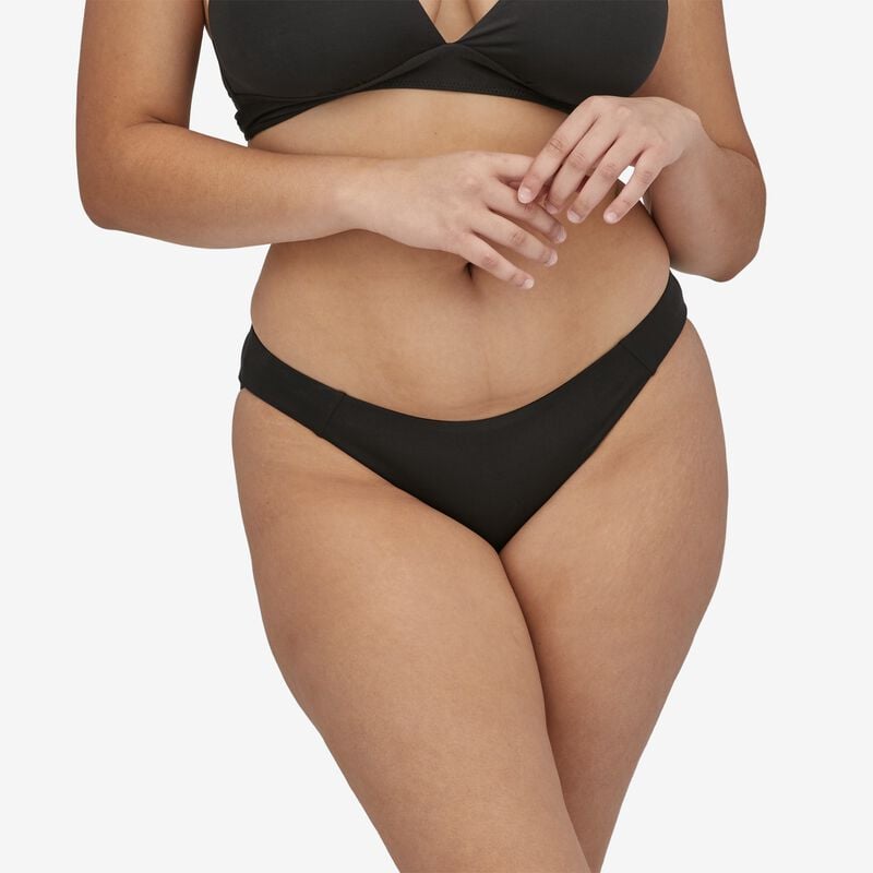 Patagonia Women's Sunamee Bikini Bottoms - Calm Waters: Ink Black