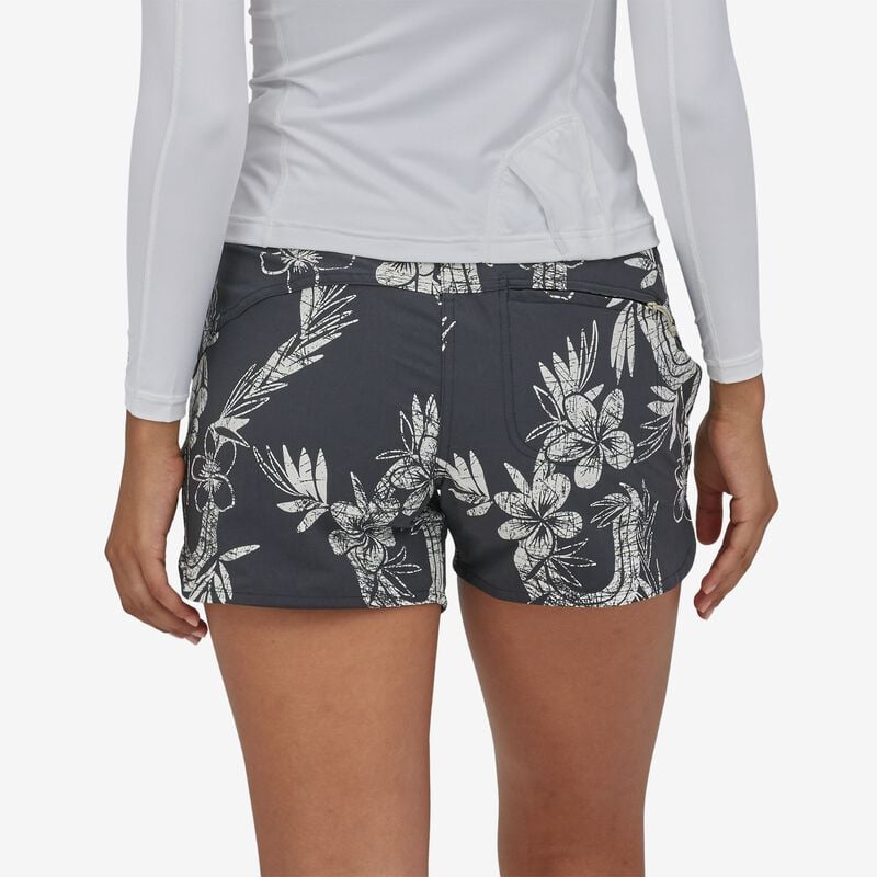 Patagonia Women's Wavefarer® Boardshorts - 5" - Patalokahi: Ink Black