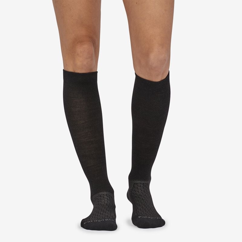 Patagonia Lightweight Merino Performance Knee Socks - Black