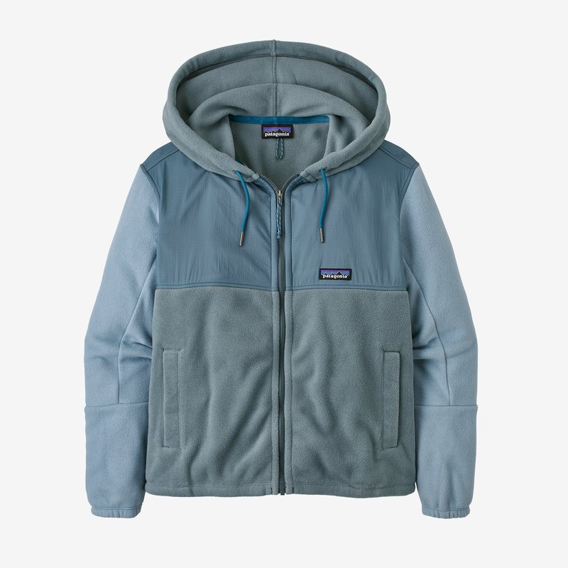Patagonia Women's Microdini Fleece Hoody - Plume Grey