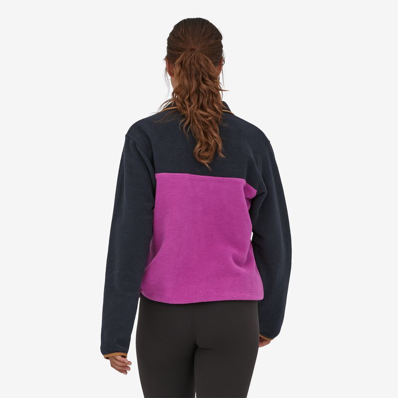 Patagonia Women's Lightweight Synchilla® Snap-T® Fleece Pullover - Amaranth Pink