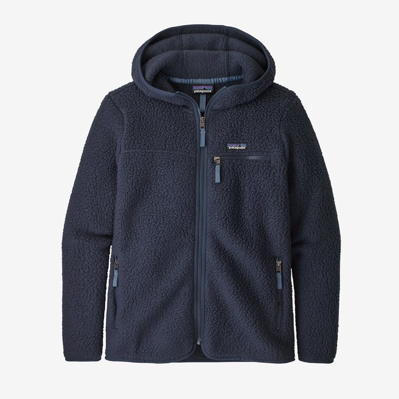 Patagonia Women's Retro Pile Fleece Hoody - New Navy