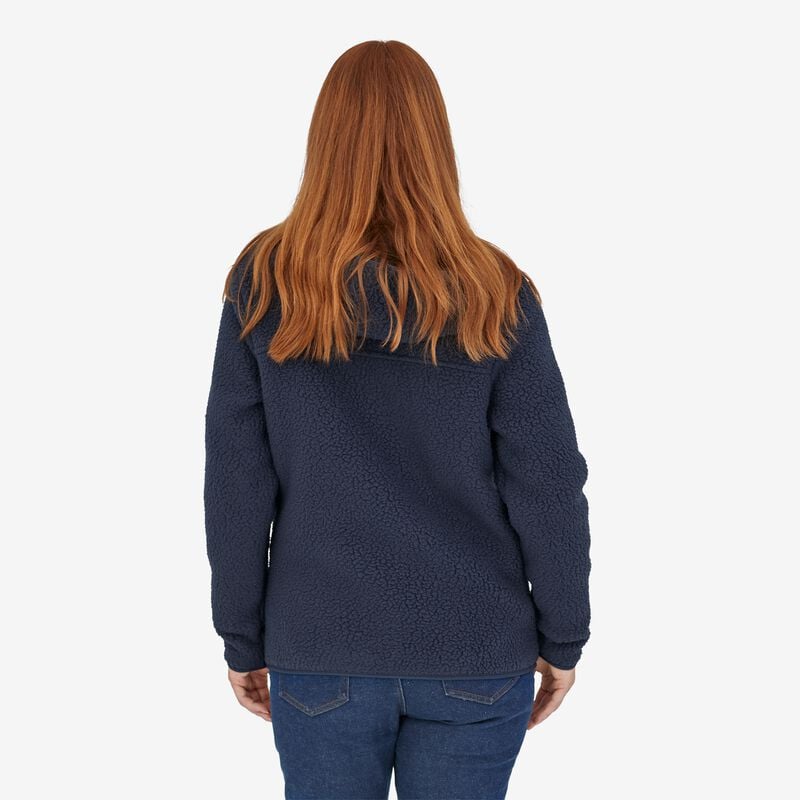 Patagonia Women's Retro Pile Fleece Hoody - New Navy