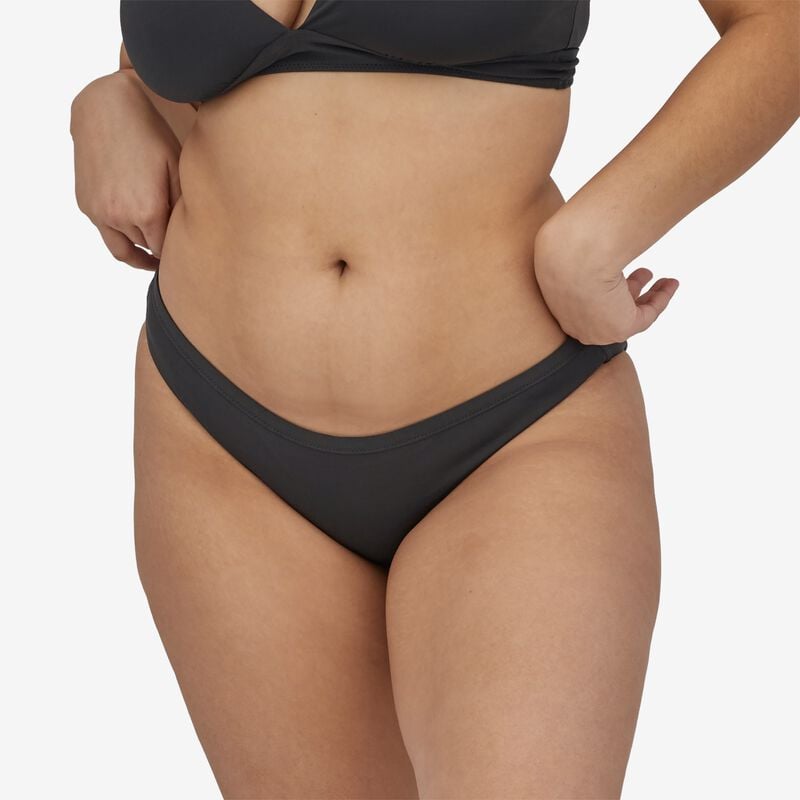 Patagonia Women's Nanogrip Bikini Bottoms - Wildlands: Tidepool Blue