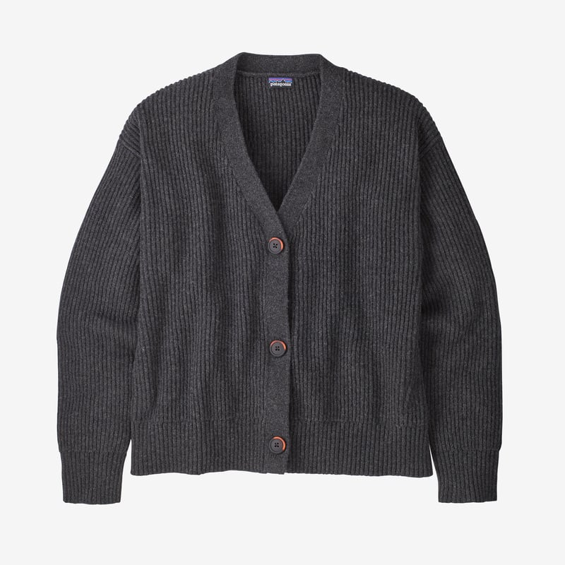 Patagonia Women's Recycled Wool Cardigan - Forge Grey