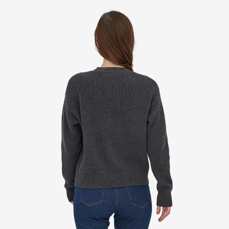 Patagonia Women's Recycled Wool Cardigan - Forge Grey
