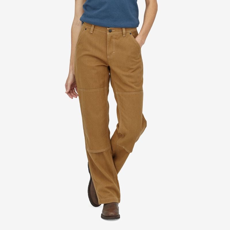 Patagonia Women's Iron Forge Hemp® Canvas Double Knee Pants - Short - Coriander Brown