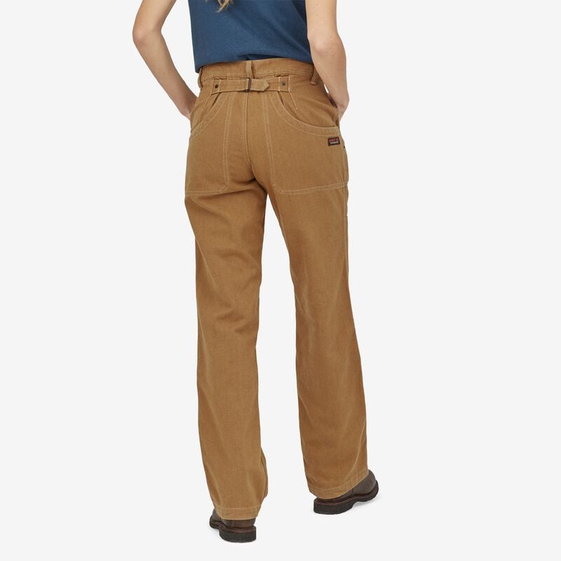 Patagonia Women's Iron Forge Hemp® Canvas Double Knee Pants - Short - Coriander Brown