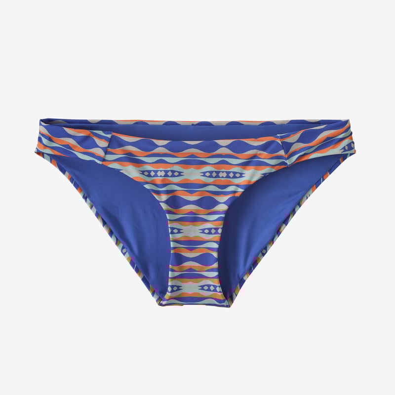 Patagonia Women's Sunamee Bikini Bottoms - Coast Highway Small: Float Blue