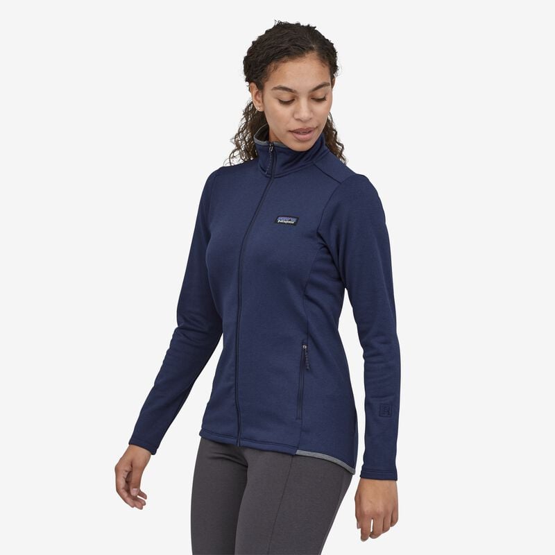 Patagonia Women's R1® Daily Jacket - Classic Navy - Light Classic Navy X-Dye