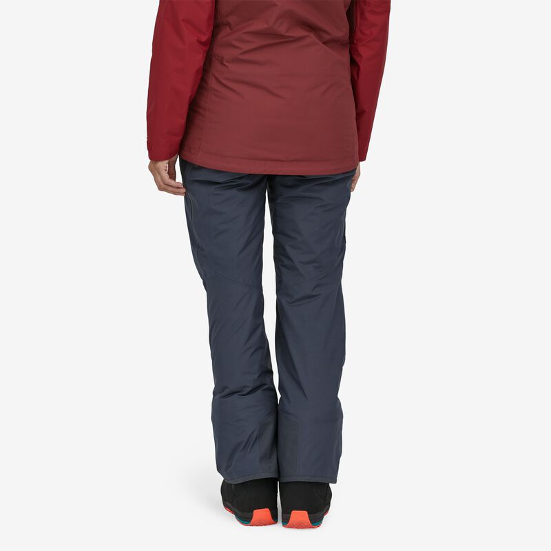 Patagonia Women's Insulated Powder Town Pants - Regular - Smolder Blue
