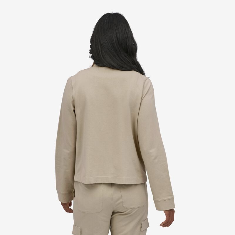 Patagonia Women's Organic Cotton Roaming Layering Shirt Jacket - Furry Taupe