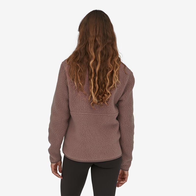 Patagonia Women's Retro Pile Fleece Marsupial - Dusky Brown