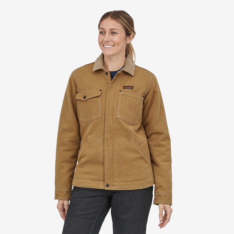 Patagonia Women's Iron Forge Hemp® Canvas Barn Coat - Coriander Brown