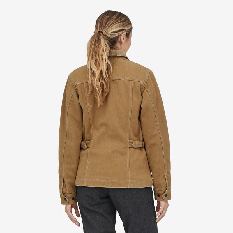 Patagonia Women's Iron Forge Hemp® Canvas Barn Coat - Coriander Brown