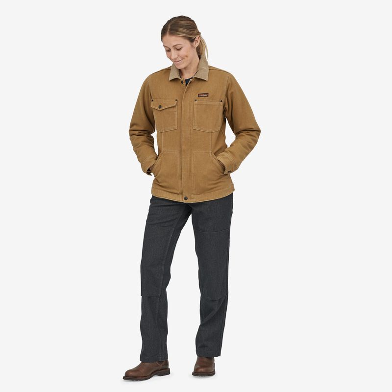 Patagonia Women's Iron Forge Hemp® Canvas Barn Coat - Coriander Brown