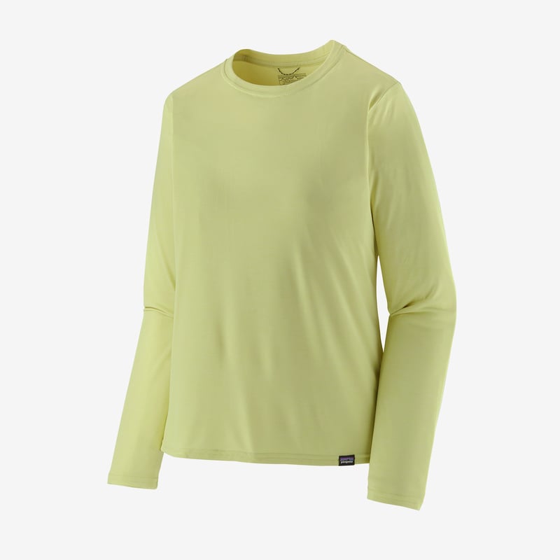 Patagonia Women's Long-Sleeved Capilene® Cool Daily Shirt - Jellyfish Yellow - Isla Yellow X-Dye