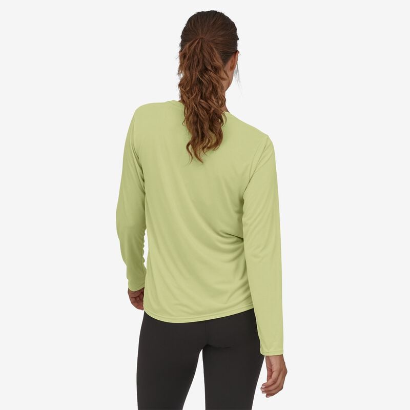 Patagonia Women's Long-Sleeved Capilene® Cool Daily Shirt - Jellyfish Yellow - Isla Yellow X-Dye