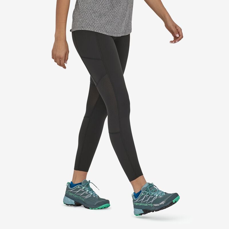 Patagonia Women's Endless Run 7/8 Tights - Black