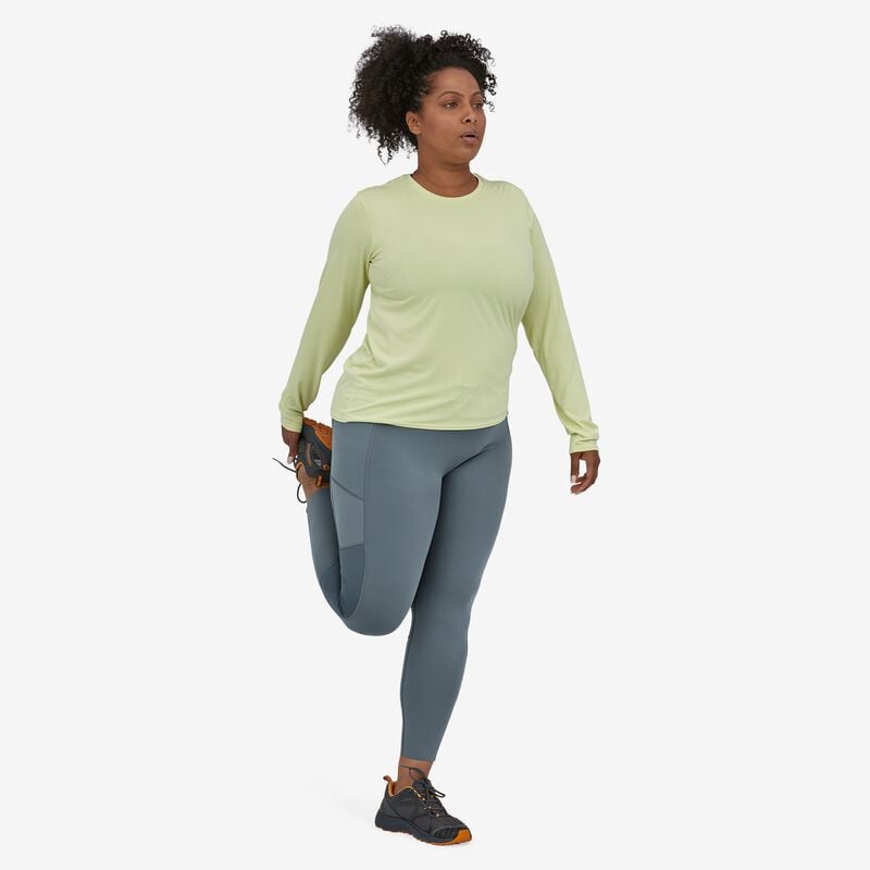 Patagonia Women's Endless Run 7/8 Tights - Black