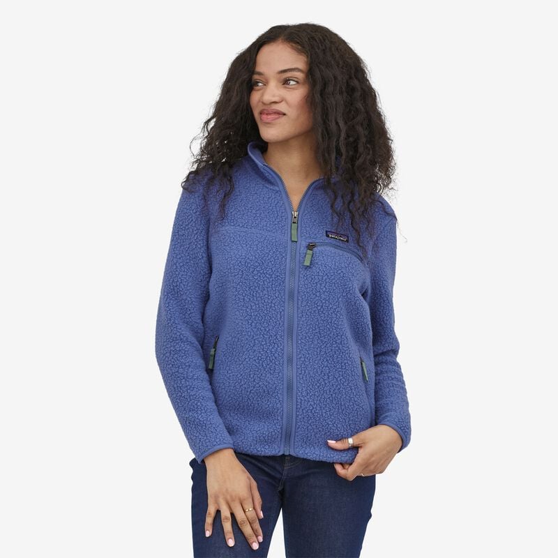 Patagonia Women's Retro Pile Fleece Jacket - Current Blue