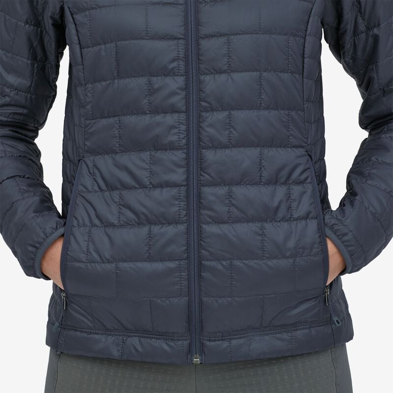 Patagonia Women's Nano Puff® Fitz Roy Trout Hoody - Hemlock Green