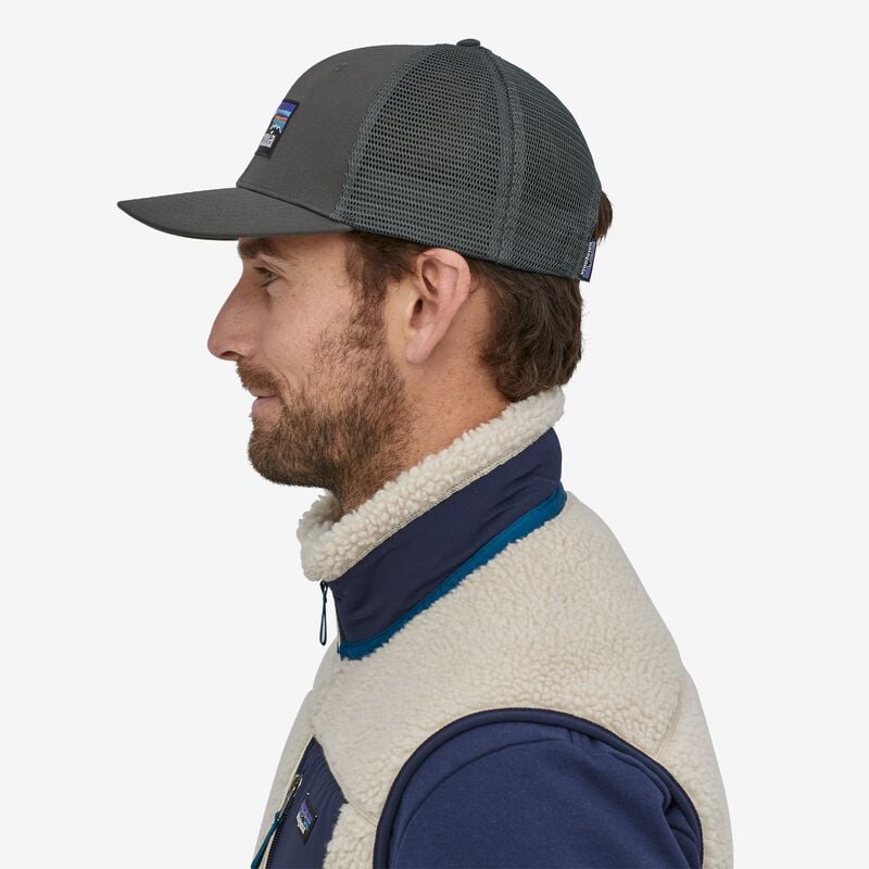 Patagonia P-6 Logo Trucker Hat - Forge Grey