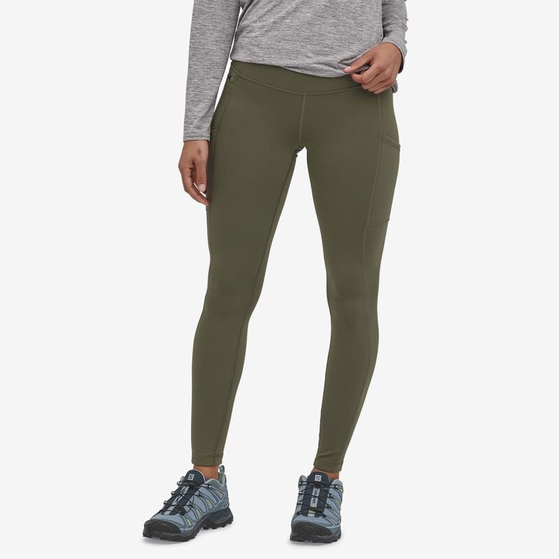 Patagonia Women's Pack Out Tights - Basin Green