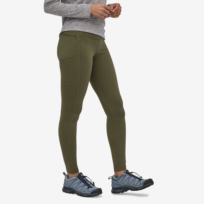 Patagonia Women's Pack Out Tights - Basin Green