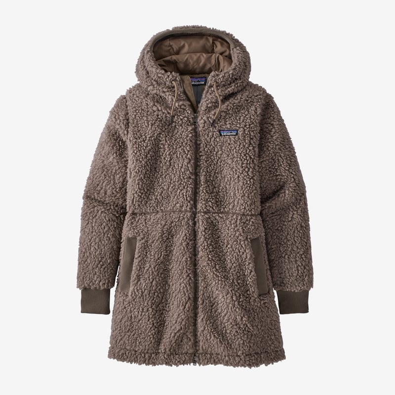 Patagonia Women's Dusty Mesa Fleece Parka - Furry Taupe
