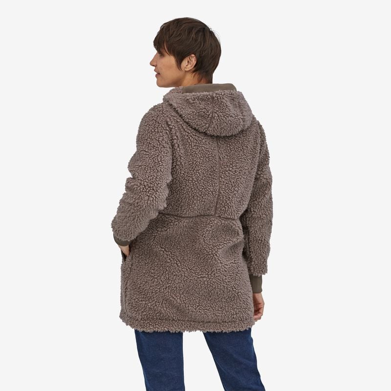 Patagonia Women's Dusty Mesa Fleece Parka - Furry Taupe