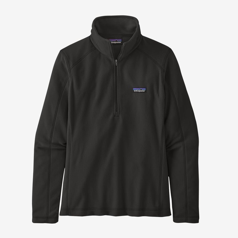 Patagonia Women's Micro D® 1/4-Zip Fleece - Black