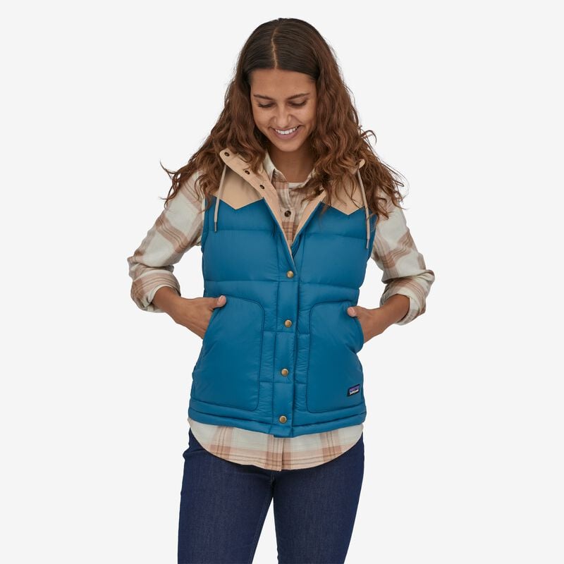 Patagonia Women's Bivy Hooded Vest - Wavy Blue