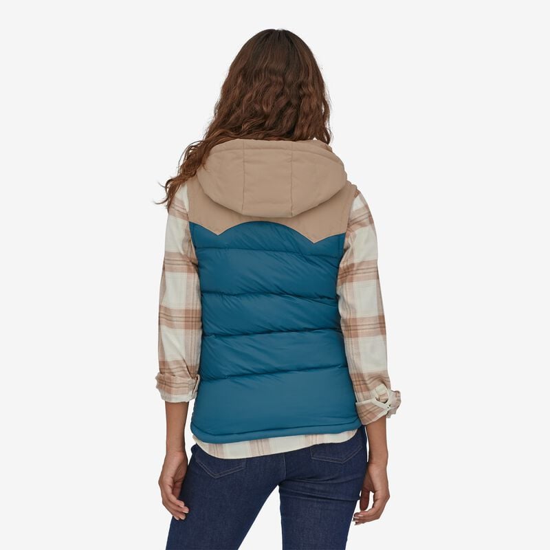 Patagonia Women's Bivy Hooded Vest - Wavy Blue