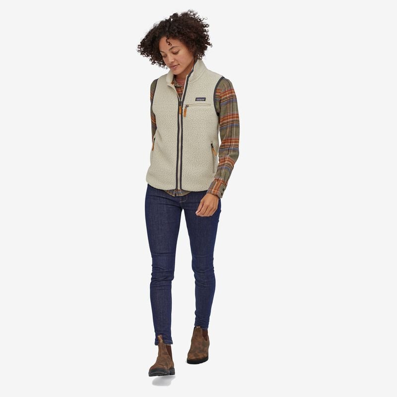 Patagonia Women's Retro Pile Fleece Vest - Pelican