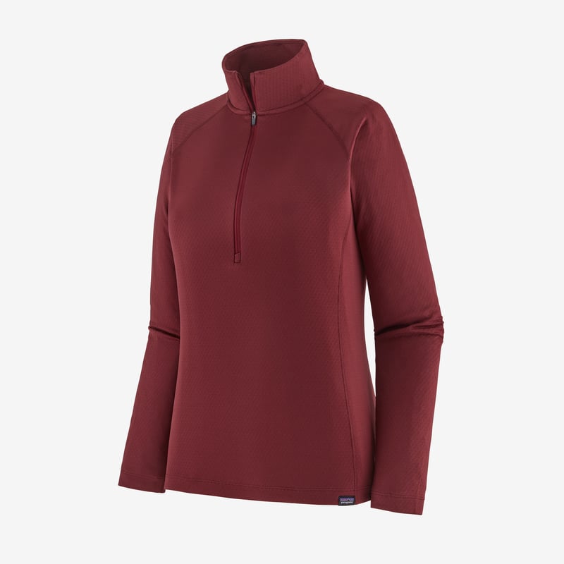 Patagonia Women's Capilene® Midweight Zip-Neck - Sequoia Red