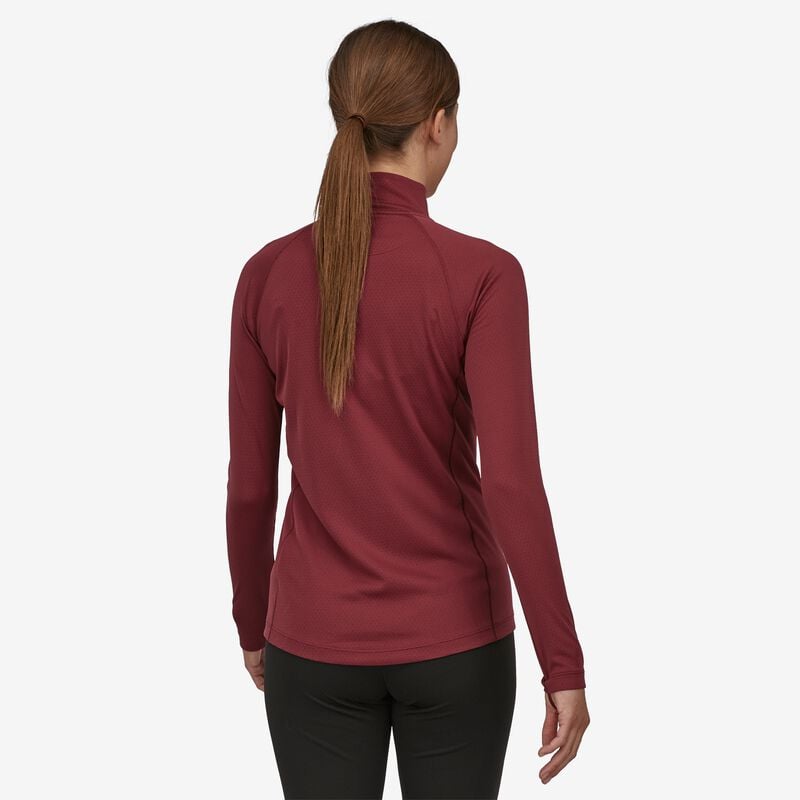 Patagonia Women's Capilene® Midweight Zip-Neck - Sequoia Red