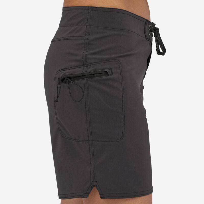 Patagonia Women's Stretch Hydropeak Boardshorts - 8" - Ink Black