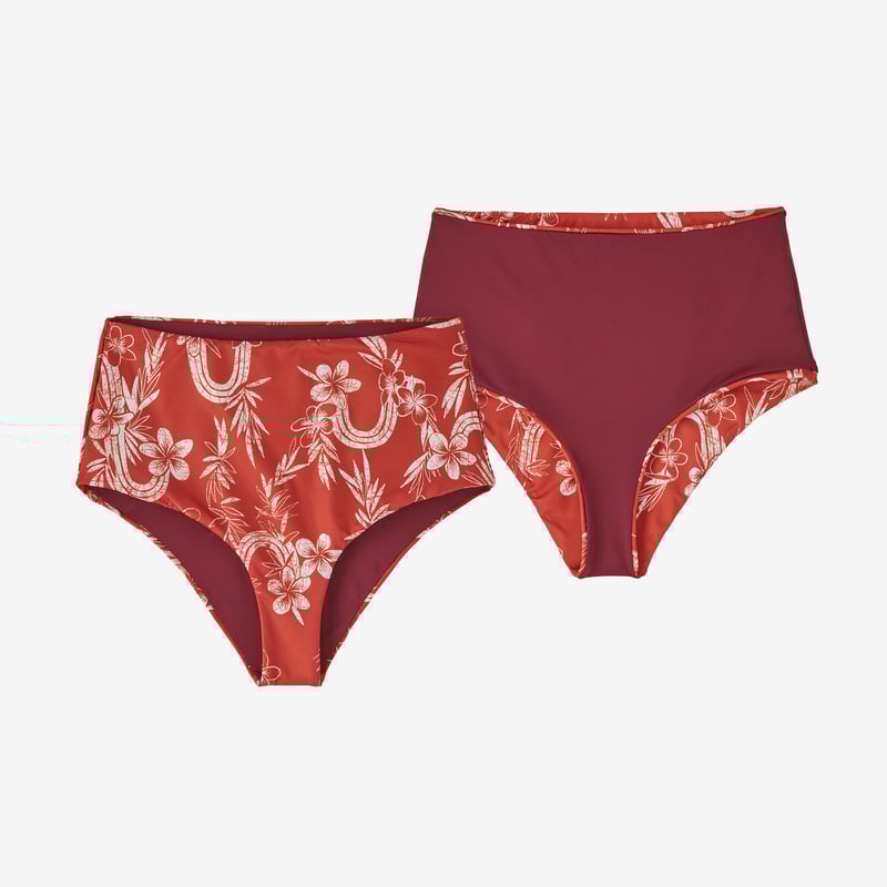 Patagonia Women's Sunrise Slider Bikini Bottoms - Patalokahi: Sumac Red