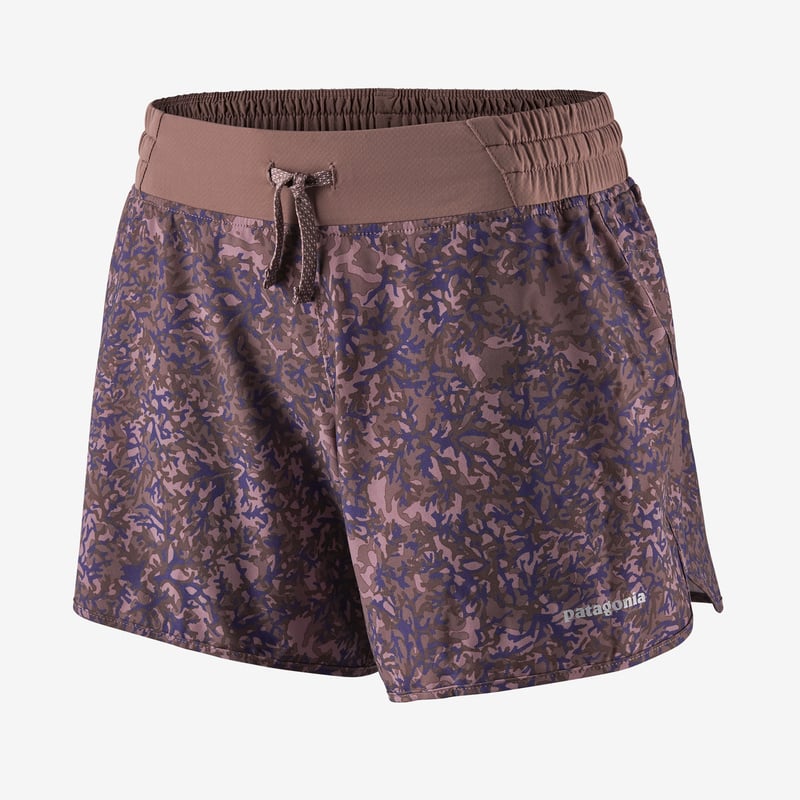 Patagonia Women's Nine Trails Shorts - 6" - Lichen: Dusky Brown