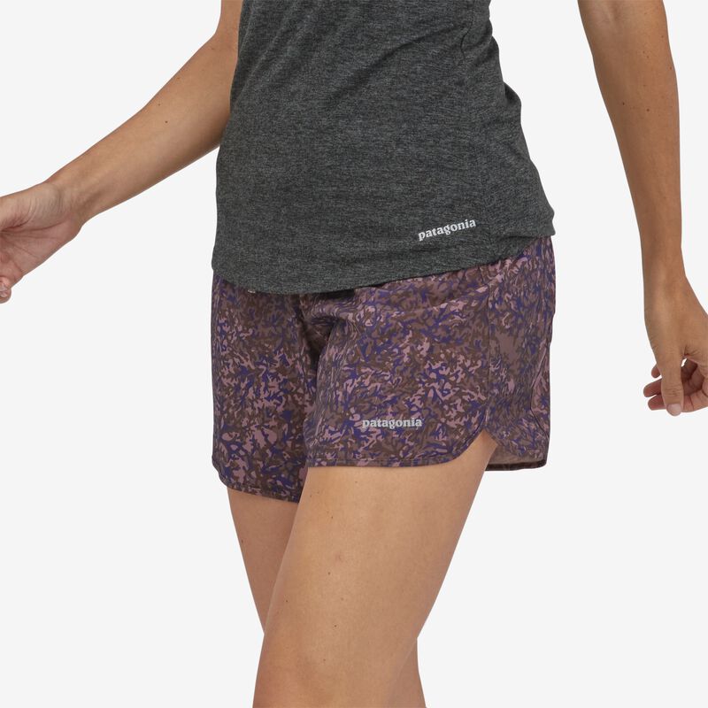 Patagonia Women's Nine Trails Shorts - 6" - Lichen: Dusky Brown