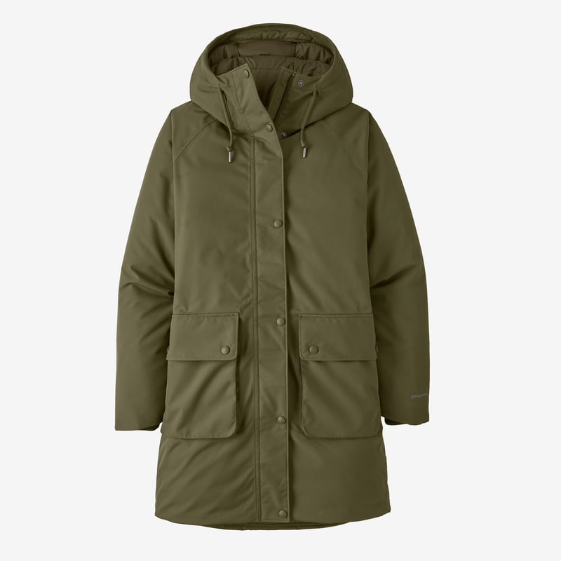 Patagonia Women's Great Falls Insulated Parka - Basin Green